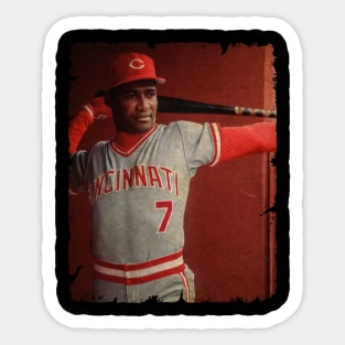 Mariano Duncan in Cincinnati Reds Sticker